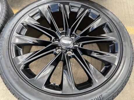 24" Cadillac Escalade V OEM ONYX wheels rims 2022 2023 2024 2025 2026 NEW Texas Truck Tire