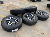 18" Jeep Wrangler Grand Cherokee Gladiator OEM 9331 wheels rims 2025 2026 NEW Texas Truck Tire