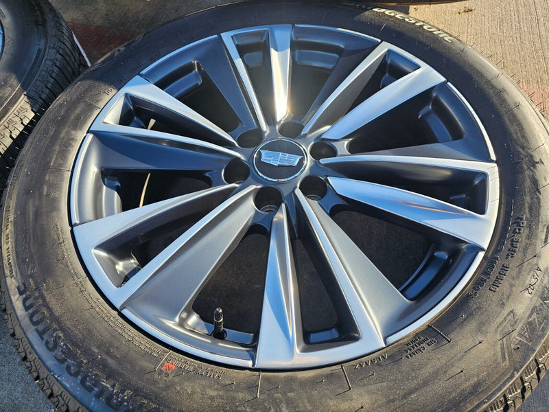 22" Cadillac Escalade Platinum OEM wheels rims tires 2024 2025 2026 NEW Texas Truck Tire