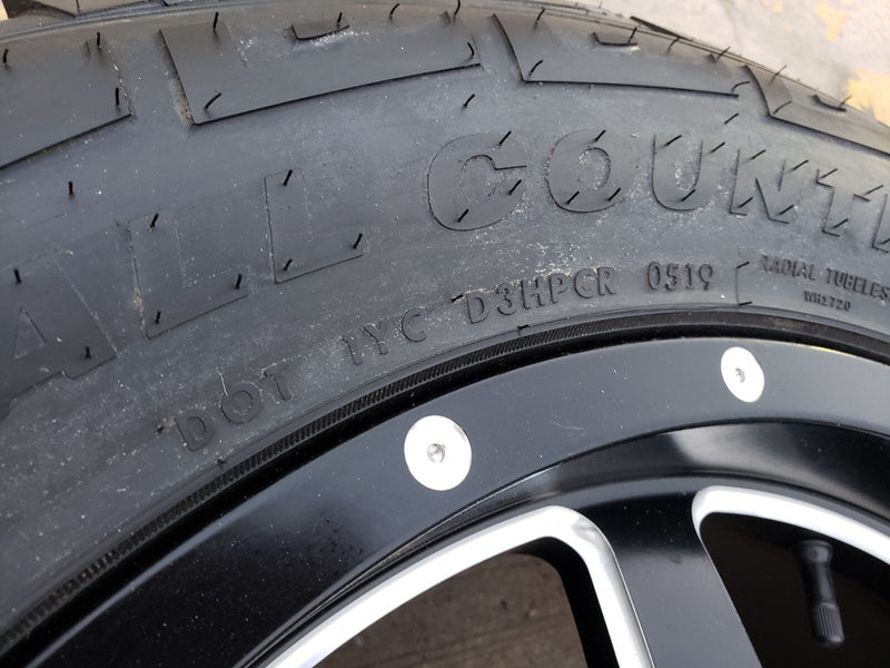 20x9 Fuel Jeep Maverick Wrangler Gladitor wheels rims 33" tires 5x127 5x112 Texas Truck Tire