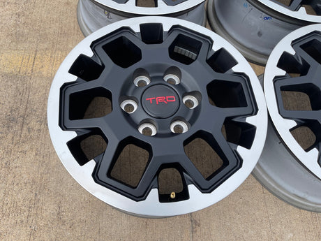 17" Toyota Tacoma 4Runner TRD OEM 10638 wheels rims 2024 2025 2026 NEW Texas Truck Tire