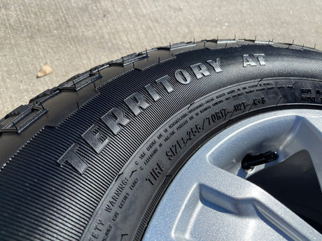 17" Ford Ranger OEM 10587 FX-4 wheels rims tires BRONCO 2024 2025 2026 GOODYEAR Texas Truck Tire