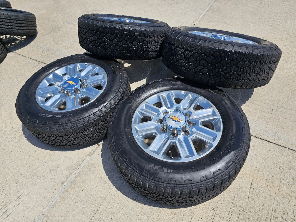 20" Chevy Silverado High Country LTZ 2500 3500 OEM 14124 wheels rims tires NEW Texas Truck Tire