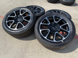 22" Chevy Tahoe Suburban RST OEM 14035 wheels rims Silverado 2025 2026 NEW Texas Truck Tire