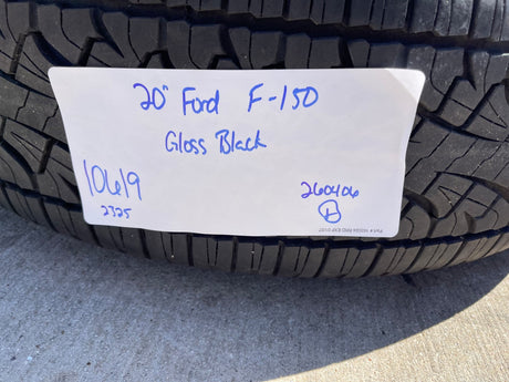 20" Ford F-150 LARIAT Limited OEM 10619 rims wheels Expedition 2025 2026 PIRELLI Texas Truck Tire