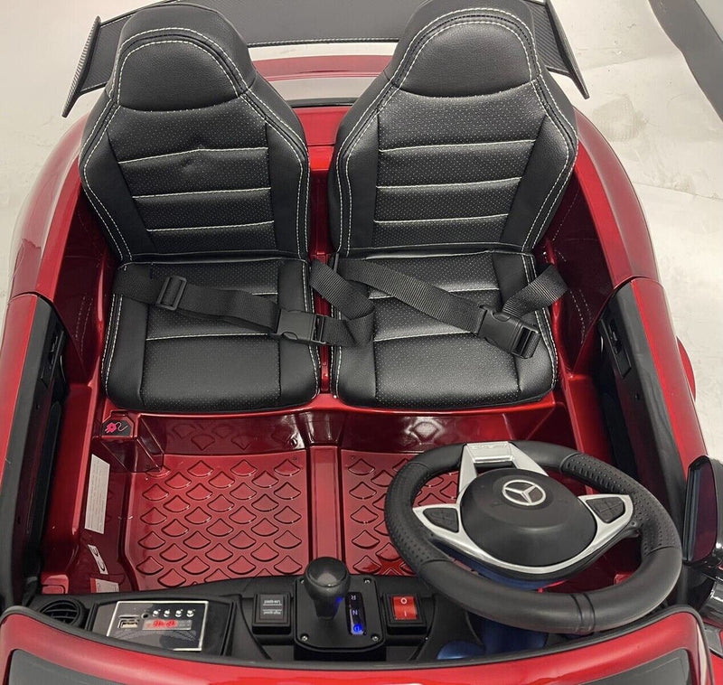 Double the Fun: 12V Remote Control Electric Car for Kids with Dual Seats