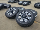 20" GMC Sierra DENALI 2500 3500 OEM wheels rims 5958 14138 Chevy KENDA A/T2 Texas Truck Tire