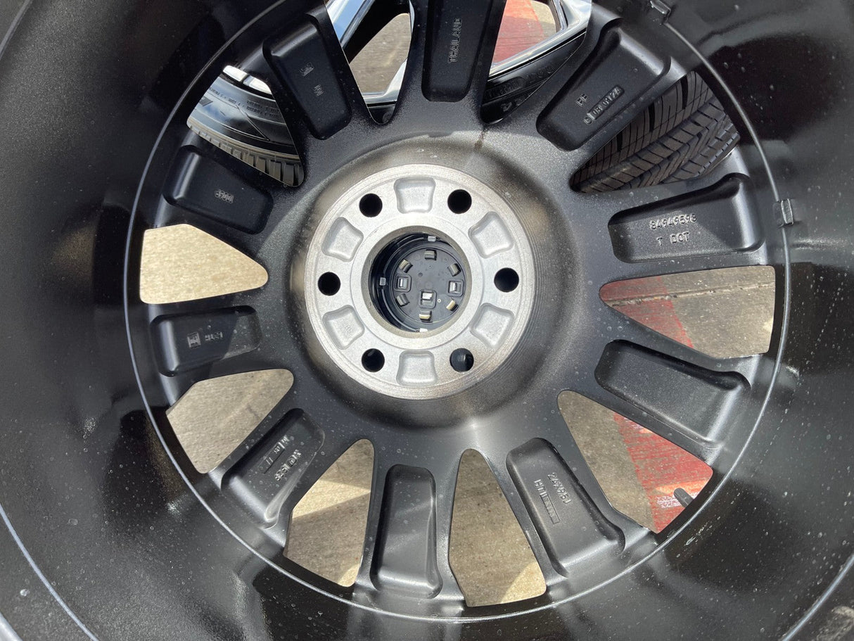 24" Cadillac Escalade PLATINUM OEM wheels rims V 2023 2024 2025 2026 2027 NEW Texas Truck Tire