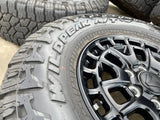 18" Toyota Tundra TSS T FORCE TRD OEM black wheels rims Sequoia 2025 NEW 35" Texas Truck Tire