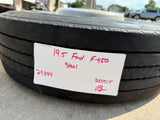 19.5" Ford F-450 Dually F-550 rim RAM 4500 OEM 10x225 spare Texas Truck Tire