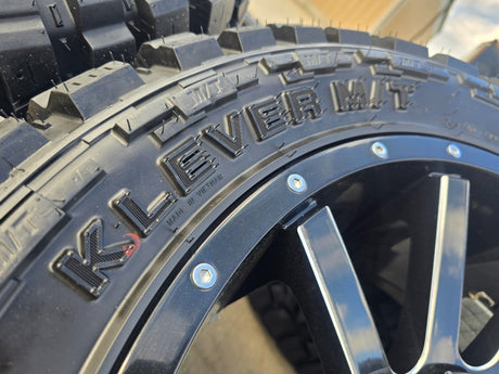 20x10 20" Lethal Off-Road Chevy Silverado Ford F-150 RAM wheels rims 6x139 6x135 Texas Truck Tire