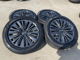 22" Infiniti QX80 QX56 Nissan Titan Armada OEM 94236 wheels rims PIRELLI NEW Texas Truck Tire