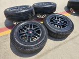 18" Toyota Tacoma 4Runner TRD OEM black 10641 wheels rims 2024 2025 2026 NEW Texas Truck Tire