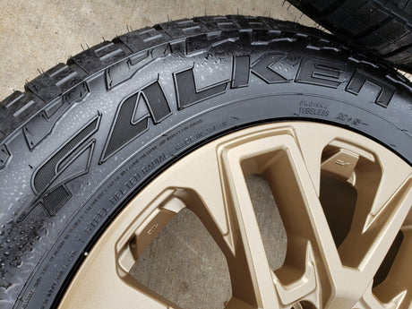 20" Toyota Tundra TRD OEM wheels rims BRONZE TSS 95295 75276 Sequoia 2026 NEW Texas Truck Tire