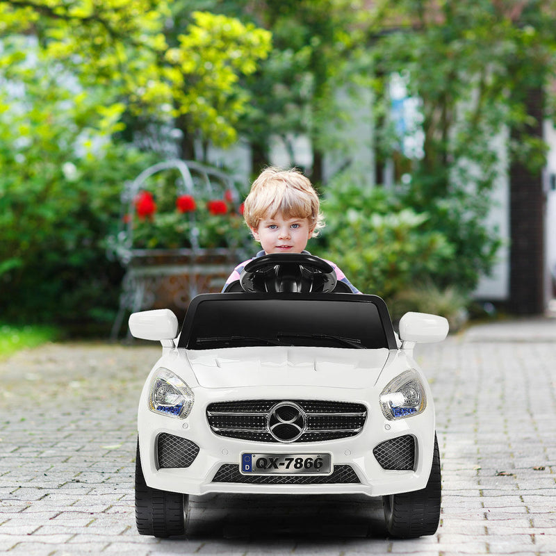 6V Kids Ride On Car with RC Remote Control, Battery Powered and LED Lights - Perfect Gift for Outdoor Fun