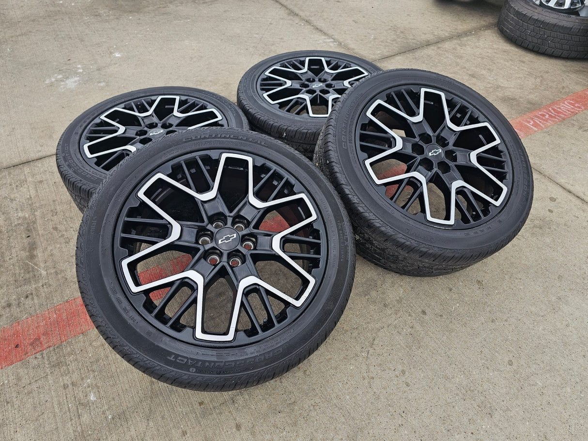 21" Chevy Blazer RS GMC Acadia OEM 95471 Wheels rims Traverse 2023 2024 2025 Texas Truck Tire
