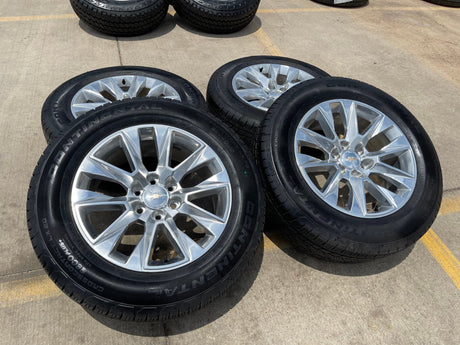 20" Chevy Tahoe Silverado LTZ 5920 OEM wheels rims Yukon 2023 2024 2025 2026 NEW Texas Truck Tire