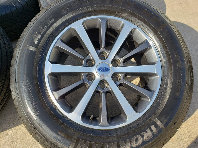 18" Ford F-150 Expedition 10142 OEM rims wheels tires 2018 2019 2020 2022 2023 Texas Truck Tire