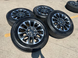 20" Toyota Tundra Platinum OEM wheels rims 95295 75276 Sequoia 2024 2025 NEW Texas Truck Tire