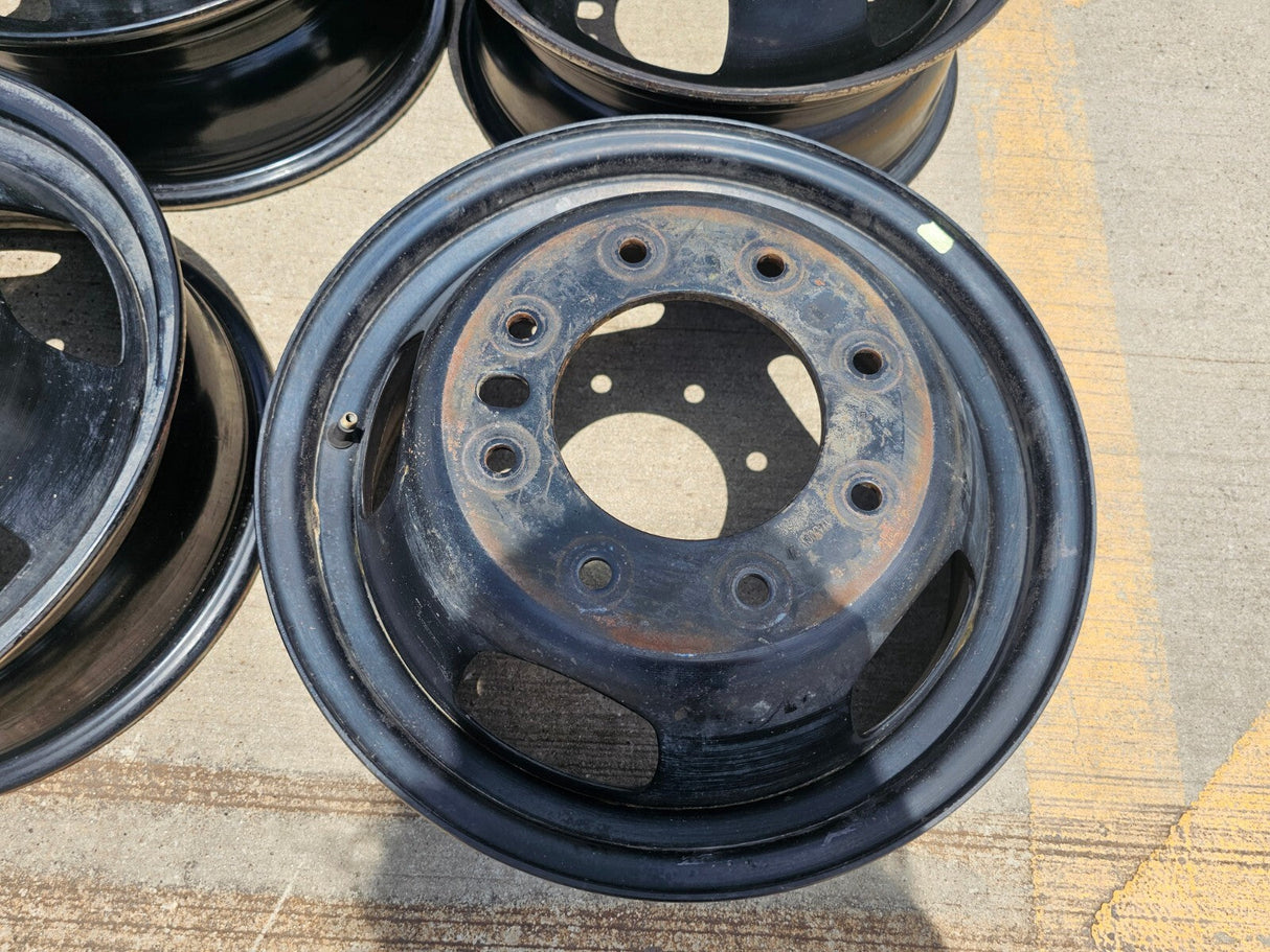 17" Dodge Ram 3500 Dually Laramie 8x200 wheels rims 2703 2704 OEM Texas Truck Tire