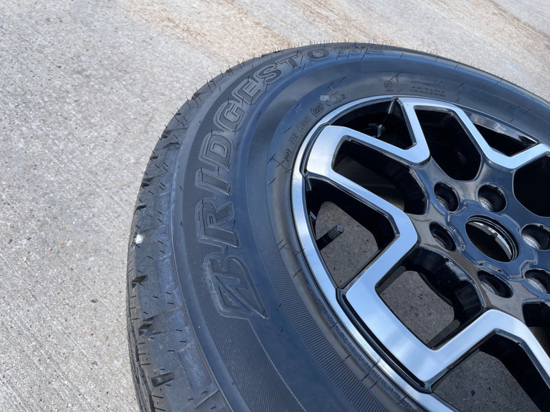 18" Ford Bronco wheel rim 95213 10389 Ranger spare 2022 2023 2024 2025 2026 NEW Texas Truck Tire
