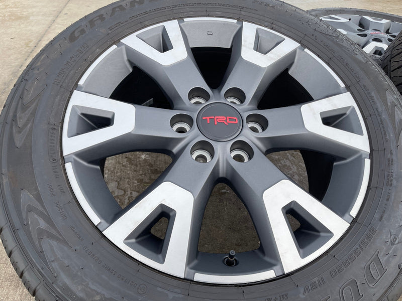 20" Toyota 4Runner TRD OEM 94198 wheels rims Tundra Sequoia 2025 2026 NEW Texas Truck Tire