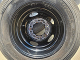 19.5" Ford F-450 F-550 Dually rim RAM 4500 OEM 10x225 spare MICHELIN Texas Truck Tire