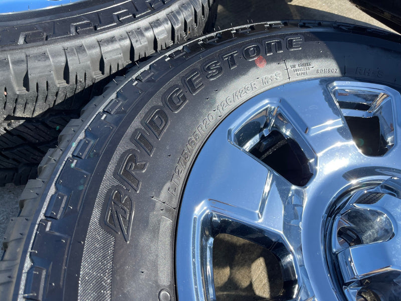 20" Ford F-250 F-350 OEM King Ranch 10295 25085 10552 wheels rims 2025 2026 Texas Truck Tire
