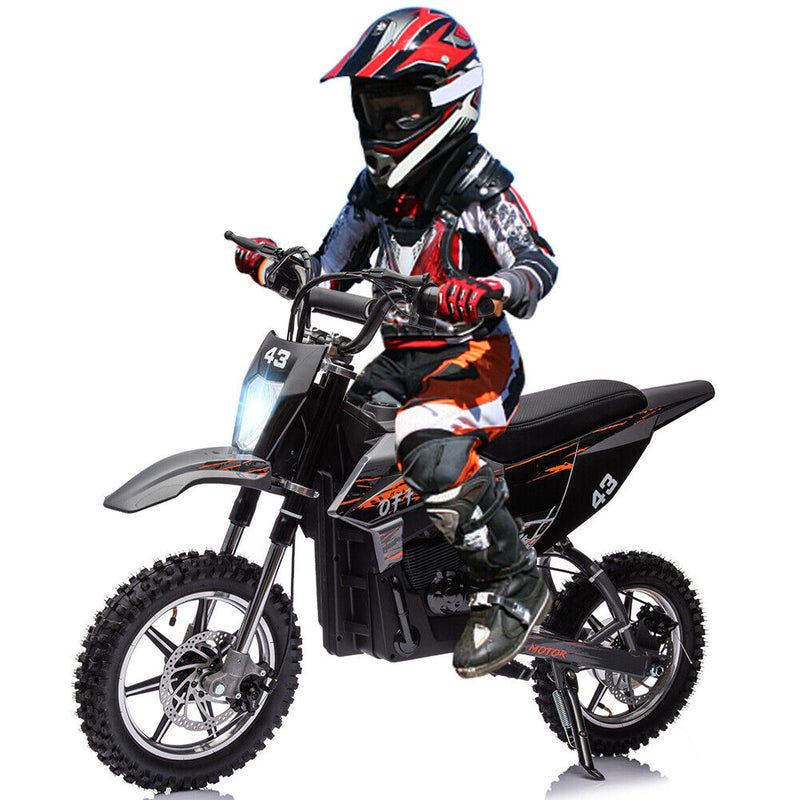 Electric Dirt Bike for Kids with 36V Brushed/Brushless Motor