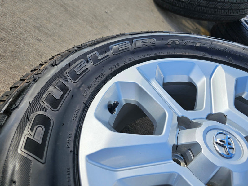 17" 4Runner Toyota Tacoma OEM wheels rims 75153 FJ DUELER A/T NEW Texas Truck Tire