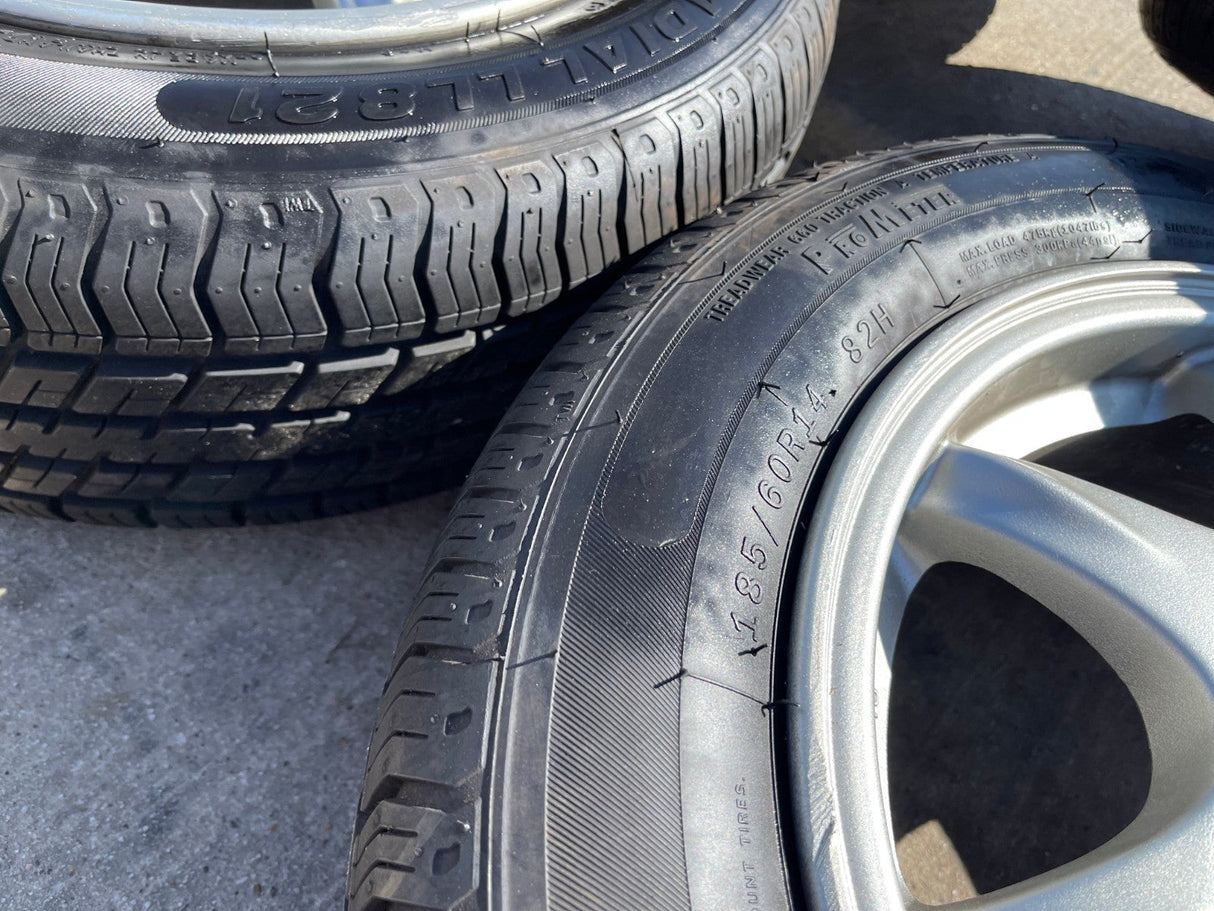 14" 14x6 Mazda Miata OEM 64755 wheels rims 1994 1997 2000 2005 Texas Truck Tire