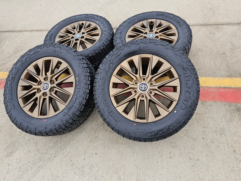 20" Toyota Land Cruiser Tundra OEM wheels rims 10545 Lexus GX550 LX600 NEW Texas Truck Tire