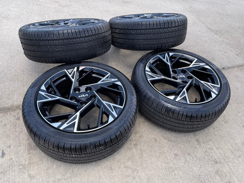 18" Kia K4 K5 OEM wheels rims tires Sonata Stinger Forte Optima 2024 2025 NEW Texas Truck Tire