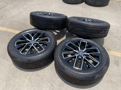 20" Toyota Land Cruiser Tundra OEM wheels rims 10545 Lexus GX550 LX600 2024 2025 Texas Truck Tire