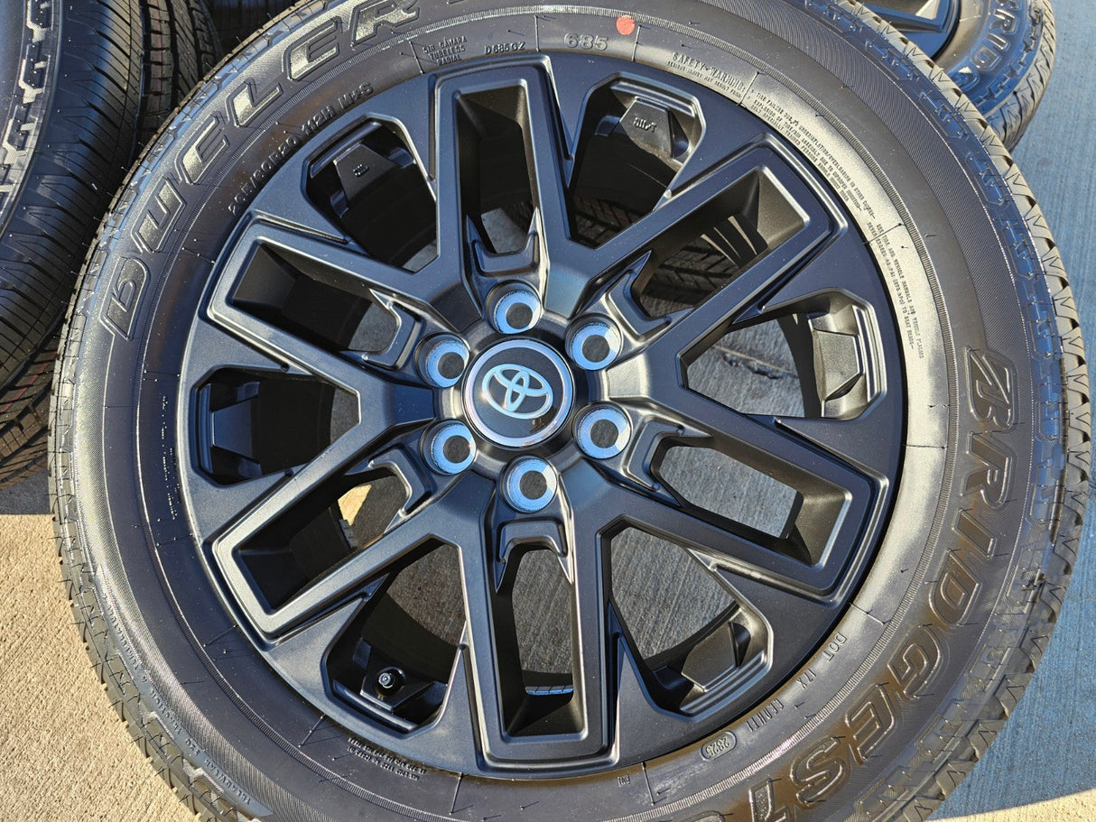 20" Toyota Tundra TRD OEM wheels rims TSS 75276 95295 Sequoia 2024 2025 2026 NEW Texas Truck Tire