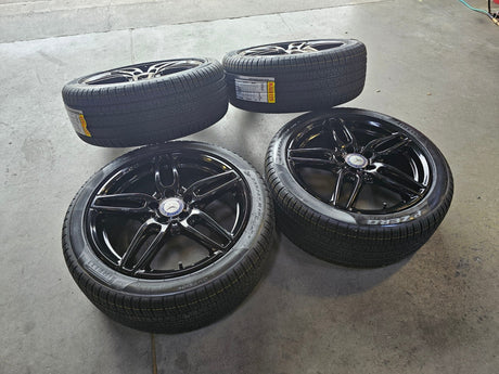 18" Mercedes CLA250 C E S Class OEM 85530 wheels rims tires NEW Texas Truck Tire