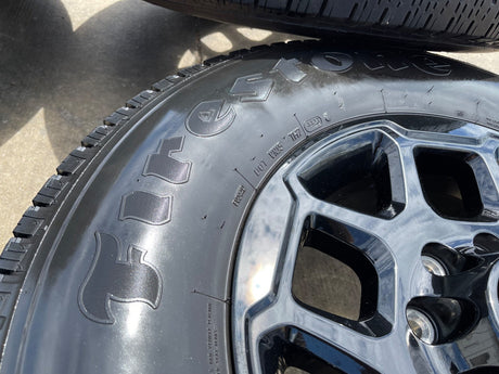 18" Dodge Ram 2500 3500 OEM 68629288 wheels rims FIRESTONE HT Texas Truck Tire