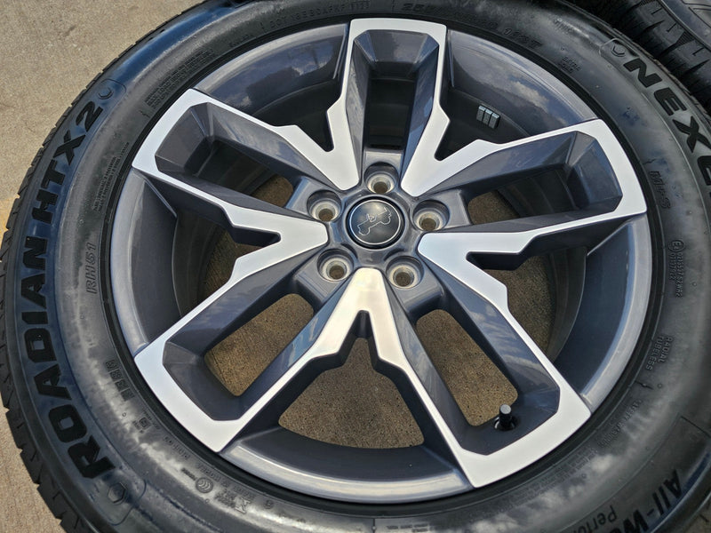 20" Jeep Wrangler Rubicon 4XE OEM 9333 wheels rims Gladiator 2024 2025 2026 Texas Truck Tire