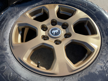 17" Ford Bronco HERITAGE wheels rims OEM 10384 10384 BRONZE 2023 2024 2025 NEW Texas Truck Tire