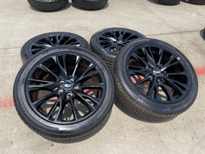 20" Cadillac XT4 OEM black wheels rims tires 2023 2024 2025 2026 NEW Texas Truck Tire