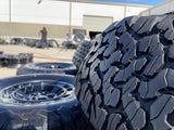17" Ford Bronco HERITAGE SASQUATCH OEM 22025 wheels rims BFG KO2 A/T 37" NEW Texas Truck Tire