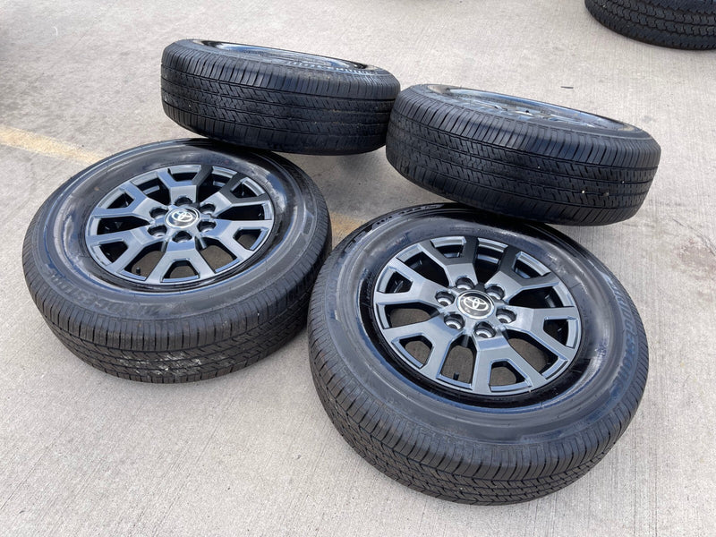 17" Toyota 4Runner Tacoma TRD OEM 94254 10637 wheels rims 2024 2025 2026 NEW Texas Truck Tire