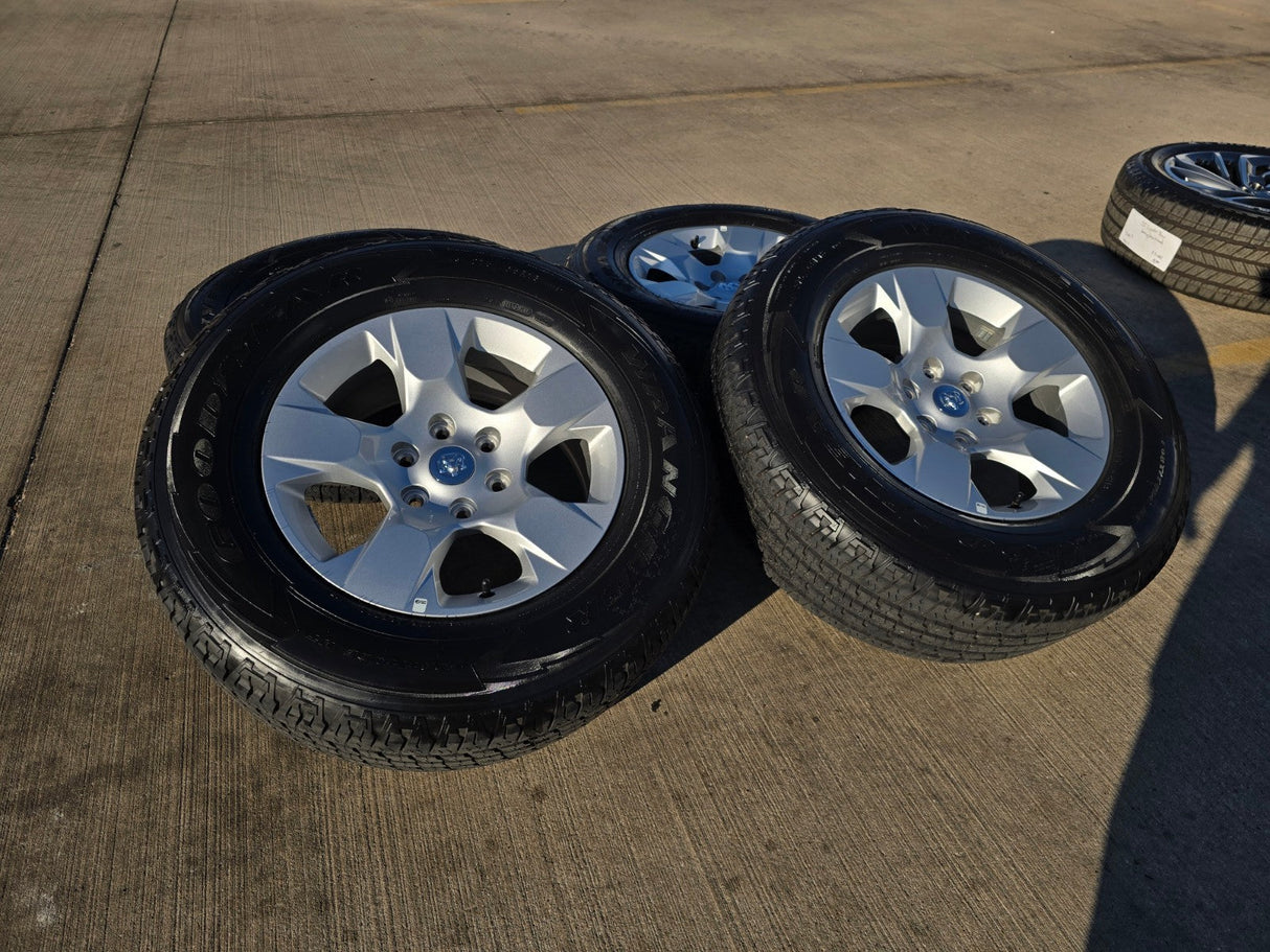 18" Ram 1500 OEM stock 2669 wheels rims 2021 2022 2023 2024 2025 2026 GOODYEAR Texas Truck Tire