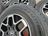18" Ford Bronco wheels rims black 95213 Ranger tires 2022 2023 2024 2025 2026 Texas Truck Tire