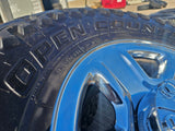 18" Dodge Ram 2500 3500 STEEL chrome OEM 2473 wheels rims TOYO M/T 35" Texas Truck Tire