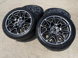 19" Ford Mustang GT Track Pack OEM 10600 10603 wheels rims 2025 2026 TPMS NEW Texas Truck Tire