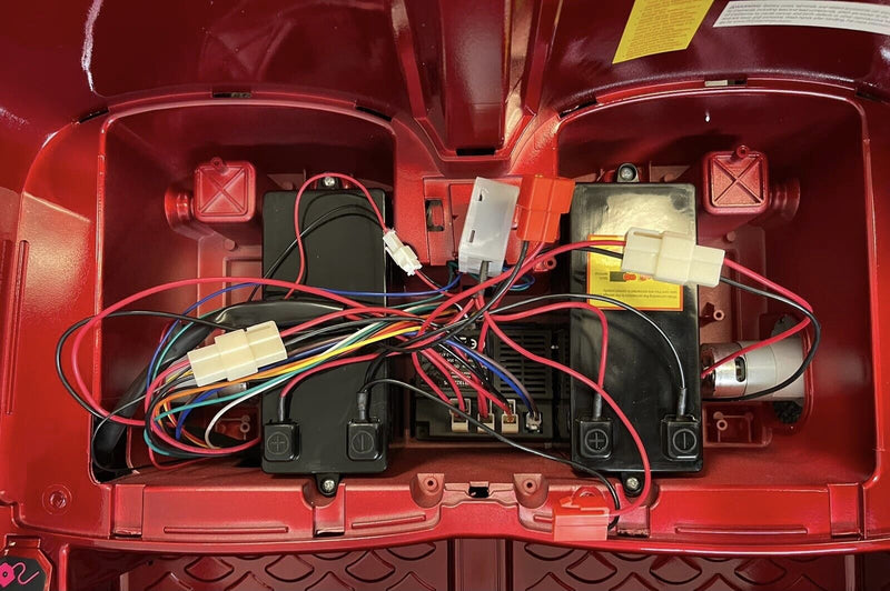 Double the Fun: 12V Remote Control Electric Car for Kids with Dual Seats