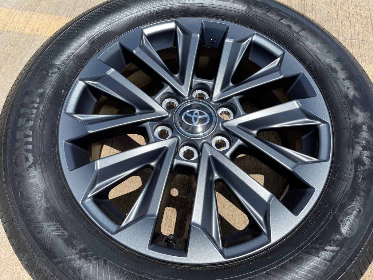 20" Toyota Land Cruiser OEM wheel rim 94057 Tundra Sequoia 2024 2025 2026 NEW Texas Truck Tire