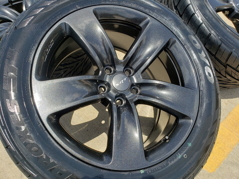 20" Jeep Grand Cherokee SRT Trackhawk OEM 9139 wheels rims tires NEW Texas Truck Tire