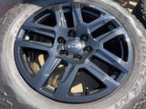 20" Chevy Silverado Tahoe Suburban ZR2 OEM 5913 wheels rims BRIDGESTONE A/T NEW Texas Truck Tire